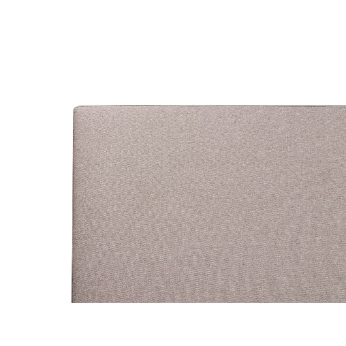 Łóżko z pojemnikiem CASTELNAVET 160 x 200 cm Beżowoszary