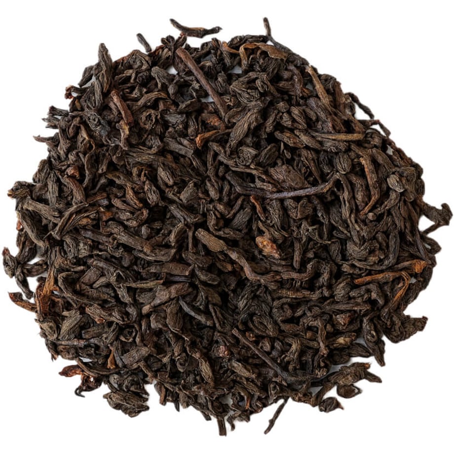 Herbata czerwona pu-erh WIŚNIE W RUMIE premium liściasta wiśnie PuErh 150g