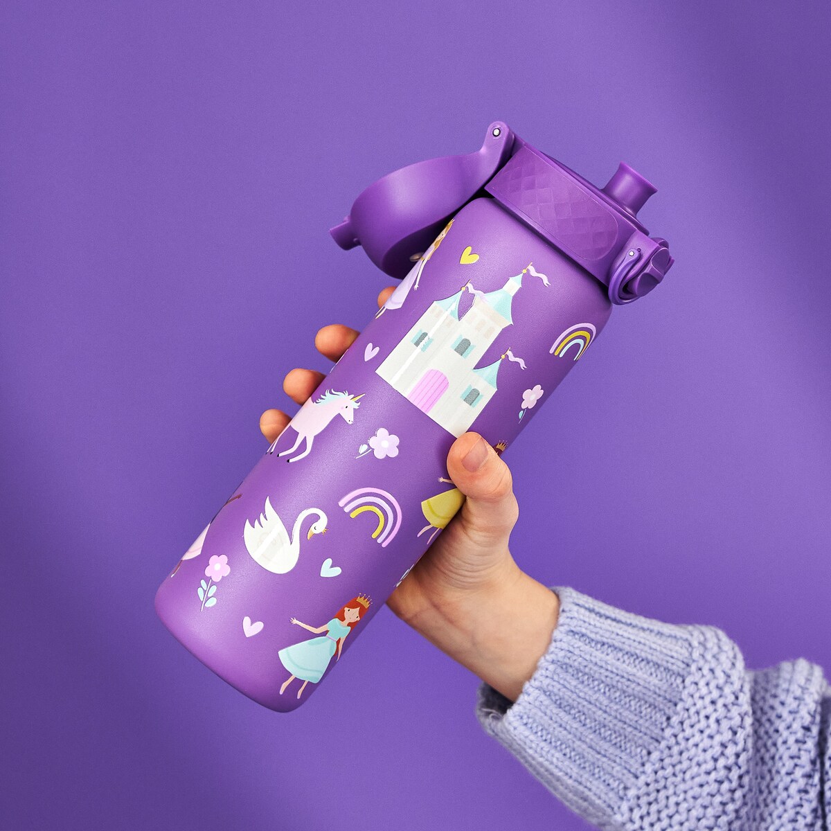 Butelka ION8 Single Wall I8SS600PVPRIN Princess