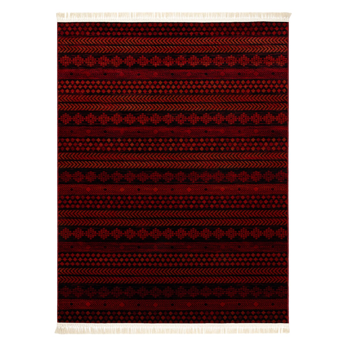 Dywan ORIENT 5132 bordo / czarny Orientalny, 300x400 cm
