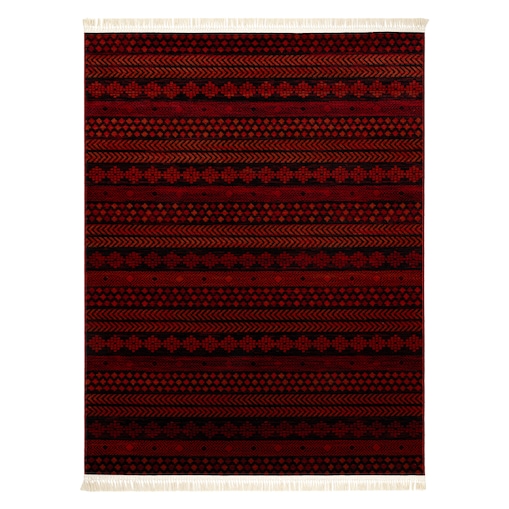 Dywan ORIENT 5132 bordo / czarny Orientalny, 300x400 cm