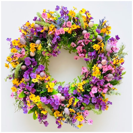 Wiosenny wianek wielkanocny MEADOW