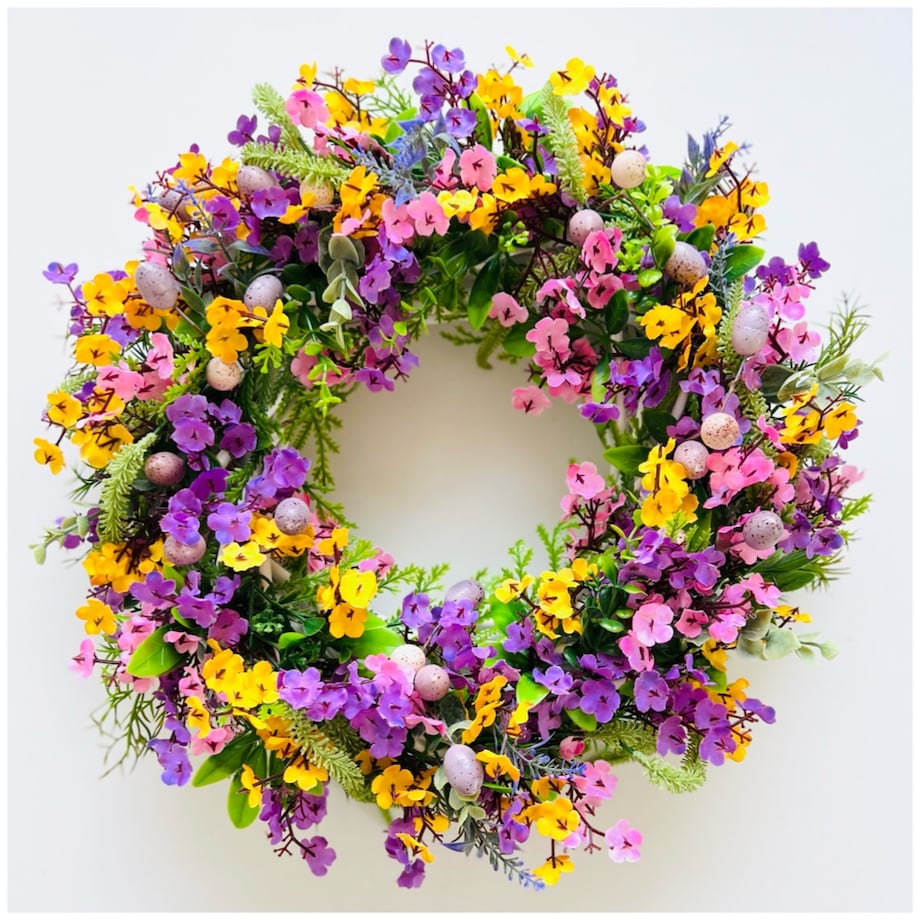 Wiosenny wianek wielkanocny MEADOW