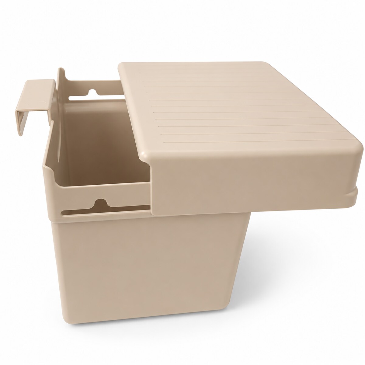 POJEMNIK PLASTIKOWY Z UCHWYTEM UNIBOX Z POKRYWKĄ NA AKCESORIA OBIERKI