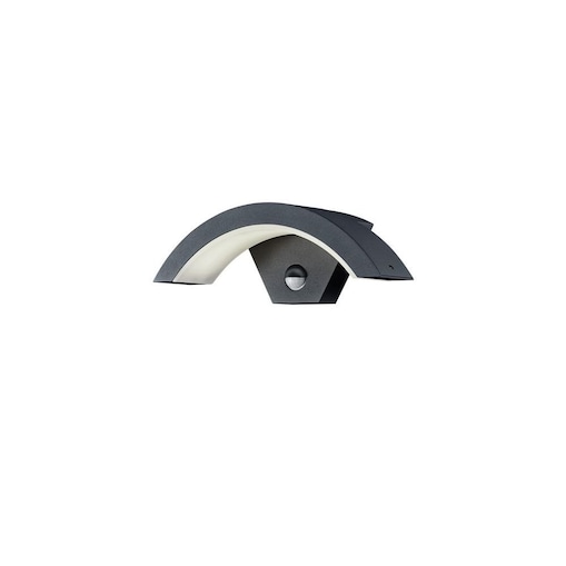 Kinkiet zewnętrzny LED 6W z czujnikiem ruchu OHIO Trio - nowoczesna lampa elewacyjna outdoor