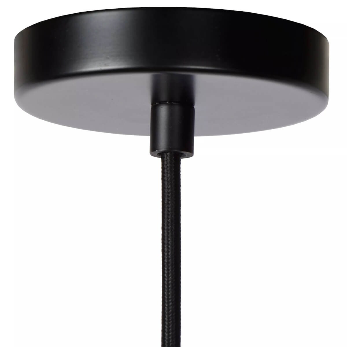 Skandynawska lampa wisząca Yunkai zwis do salonu drewno