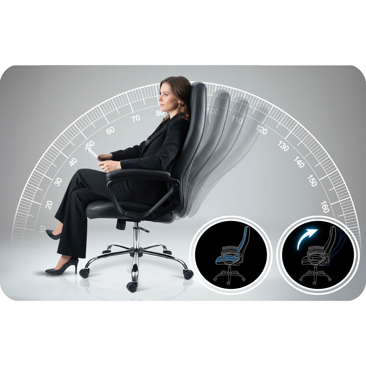 Fotel biurowy obrotowy ergonomiczny obrotowe Sofotel