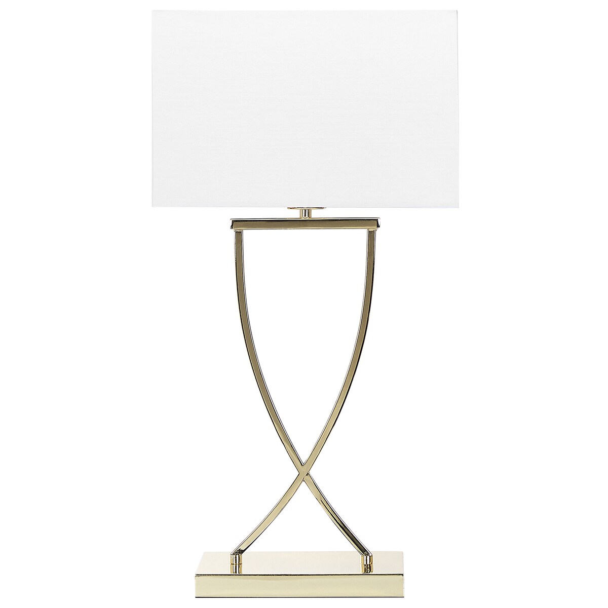 Lampa stołowa YASUNI Metal Biały/ złoty