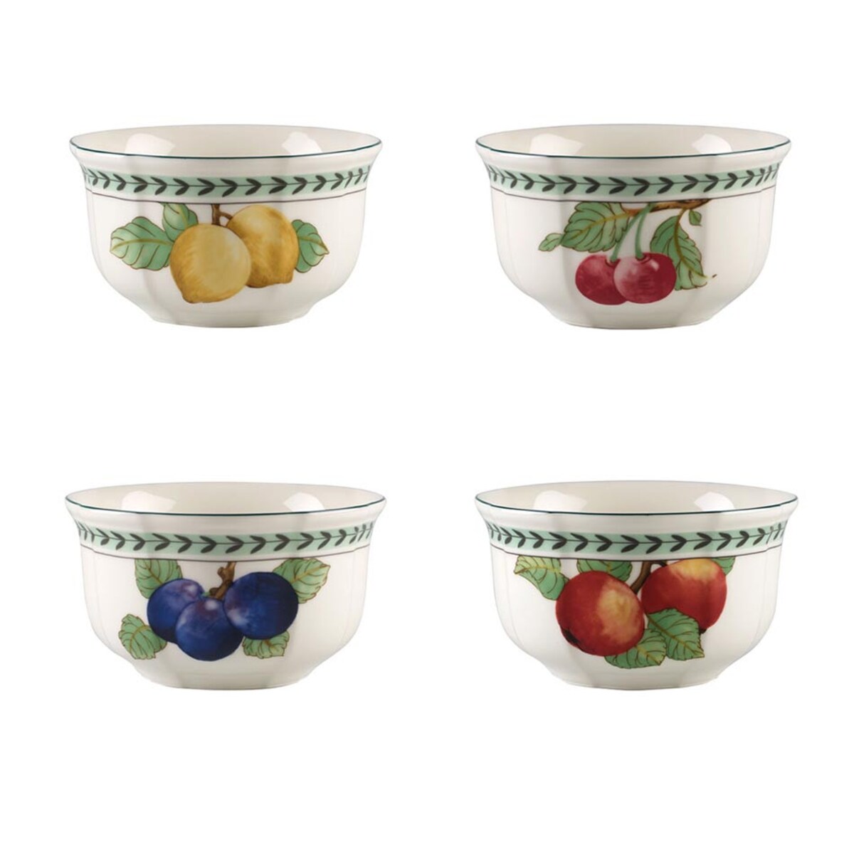 Zestaw 4 misek French Garden Modern Fruits, Villeroy & Boch