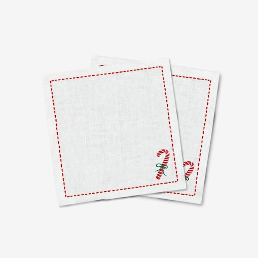 Serwetki świąteczne - Minimalistyczna laska (2szt.)