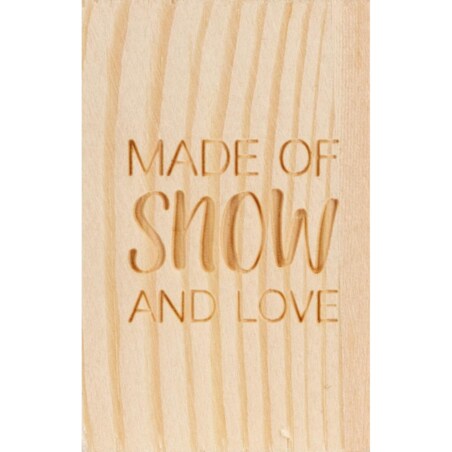 Amulet w pudełeczku Bałwan