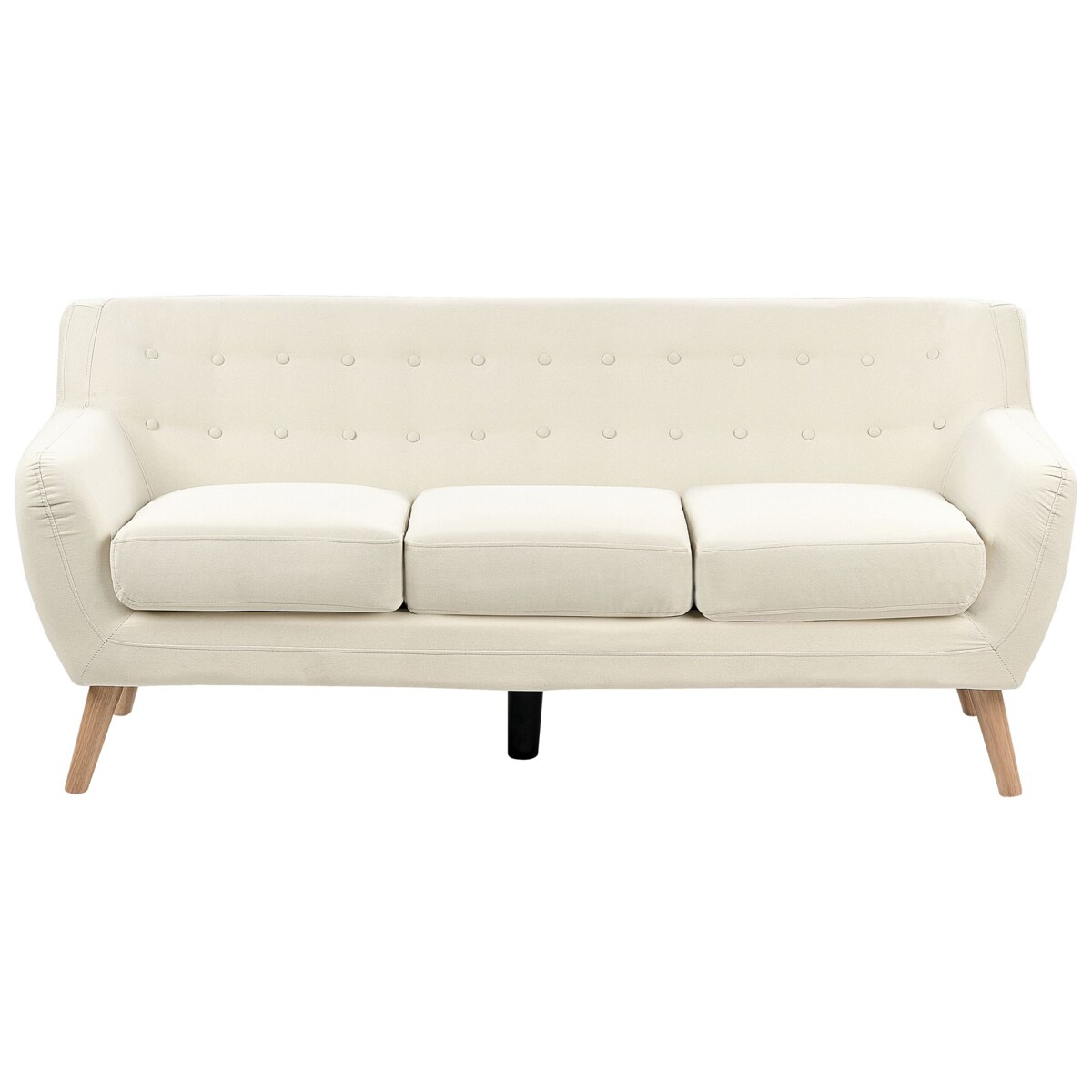 Sofa 3-osobowa jasnobeżowa MOTALA