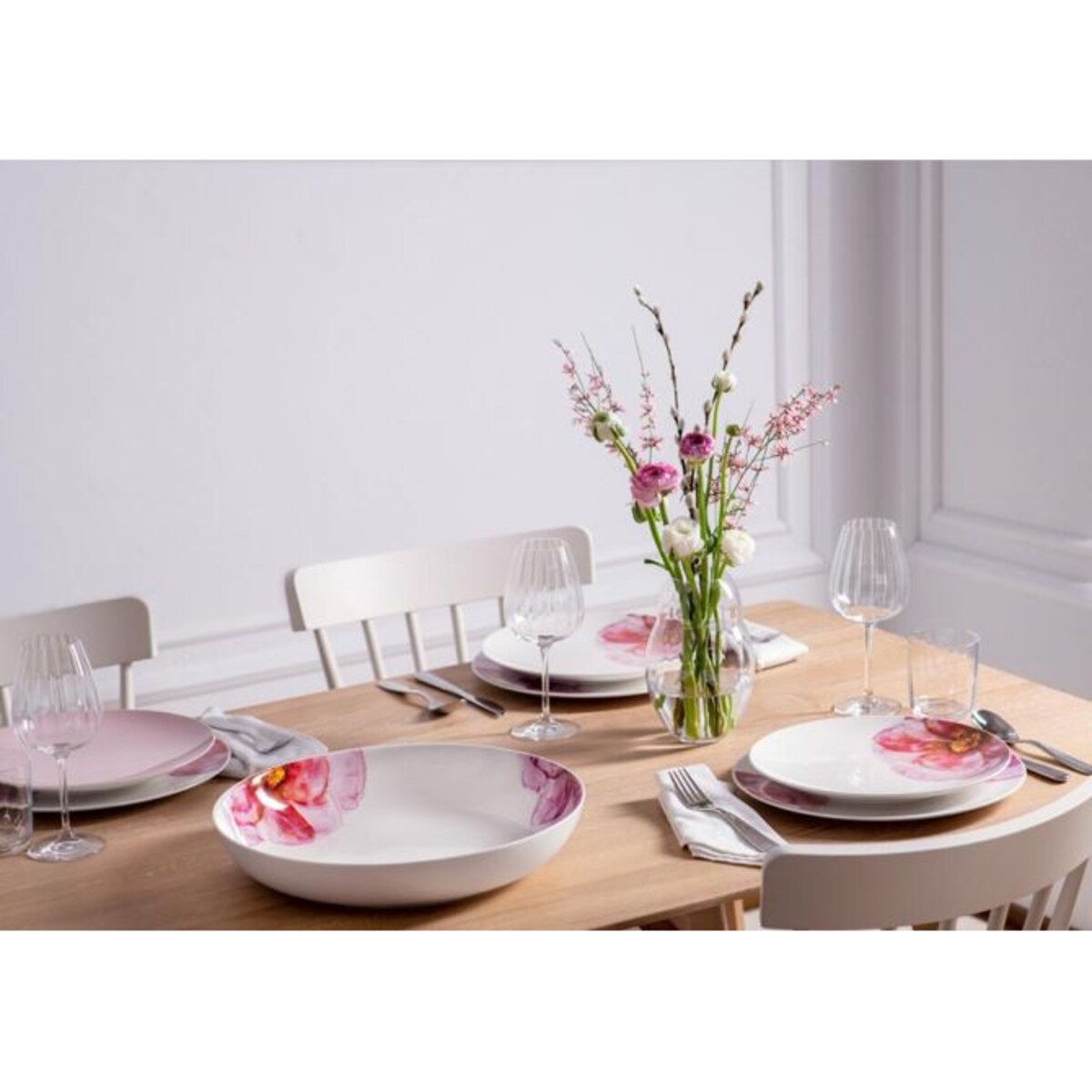 Zestaw obiadowy dla 2 osób Rose Garden Villeroy & Boch