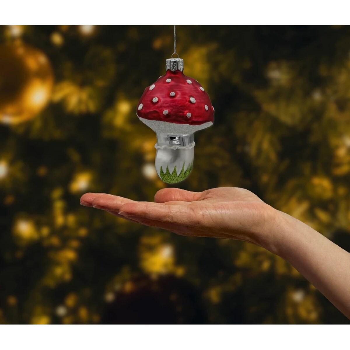 Bombka choinkowa: Czerwony Muchomor