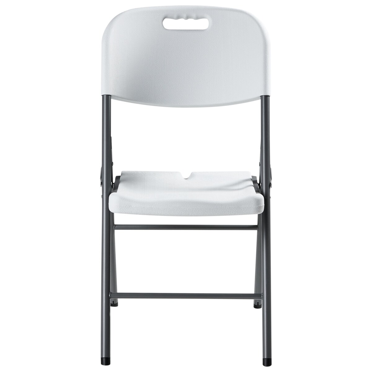 Zestaw 2 krzeseł ogrodowych CUGNOLI Składane Biały