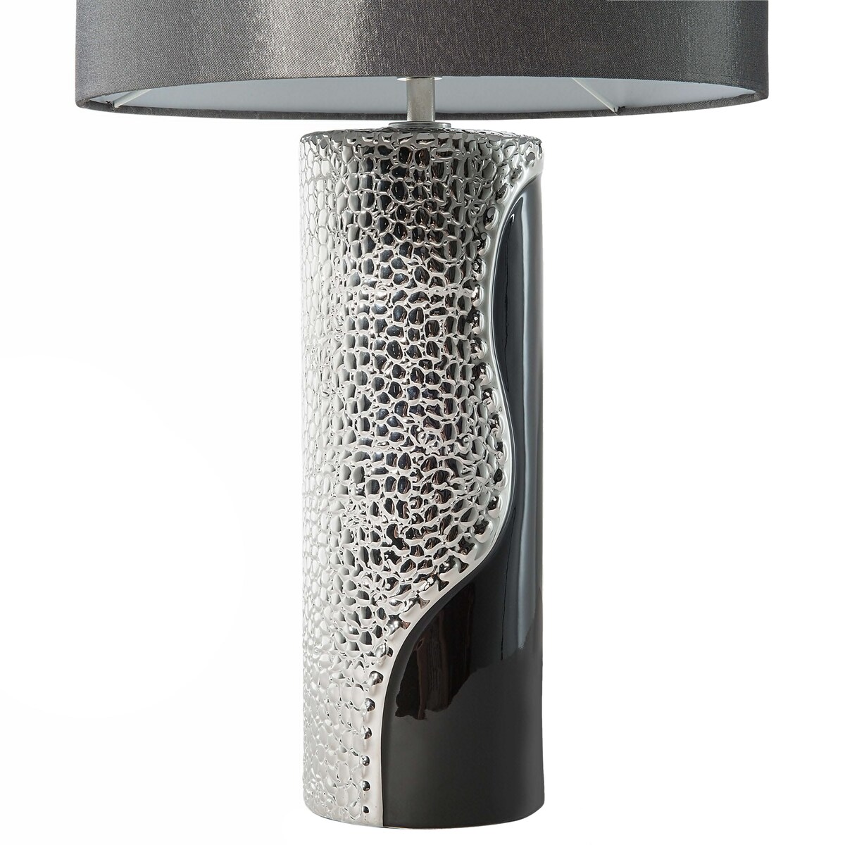 Lampa stołowa AIKEN Porcelana Czarny