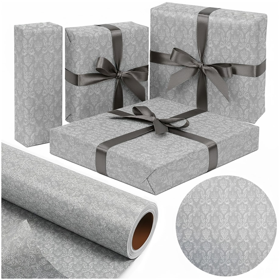 Papier Prezentowy Do Pakowania Prezentów 25 m MEGAROLKA Świąteczny Do Paczek Ozdobny Urodzinowy