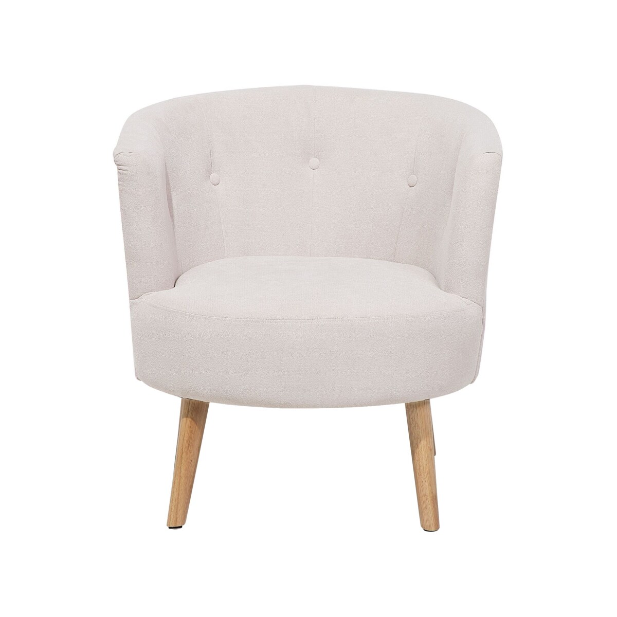 Fotel złamana biel ODENZEN