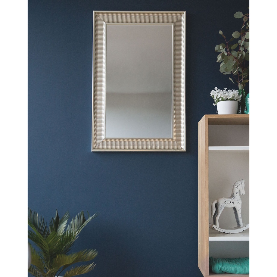 Lustro ścienne CASSIS 60 cm 90 cm Złoty