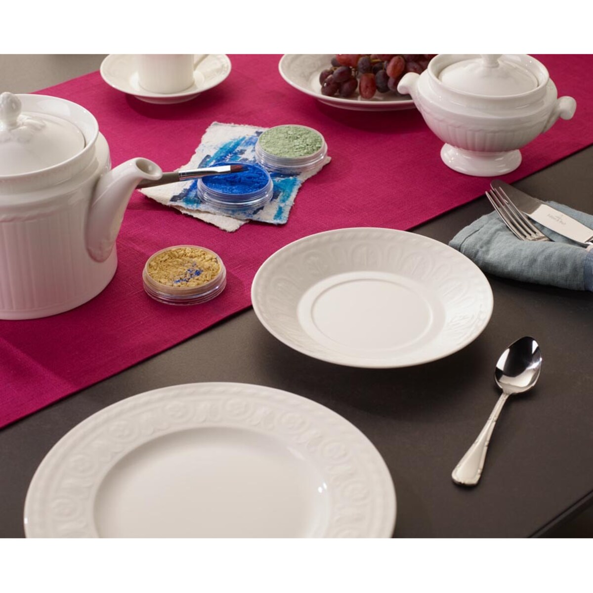 Spodek do filiżanki śniadaniowej lub bulionówki Cellini, 18 cm, Villeroy & Boch