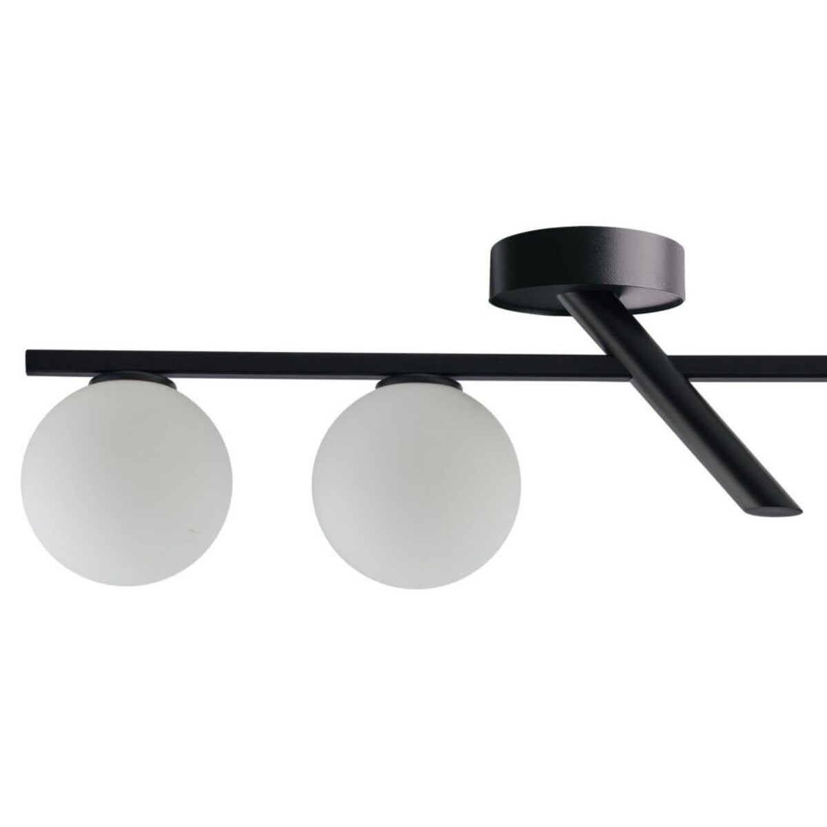 Modernistyczna lampa sufitowa ZOE 33327 Sigma 5-punktowa czarne