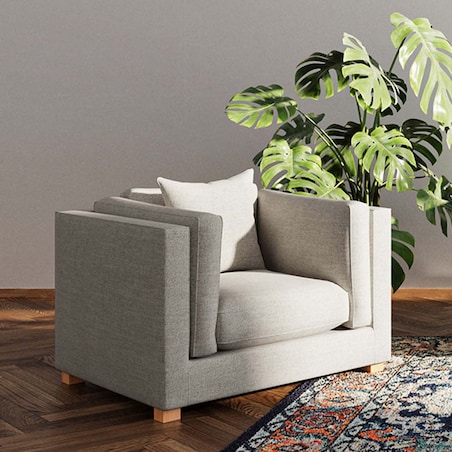 Pomo fotel Jasnobeżowy