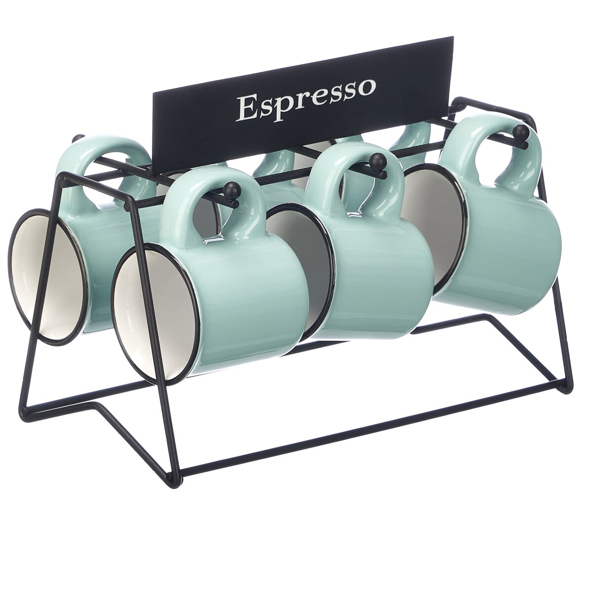 Filiżanki do espresso, 6 sztuk, 100 ml