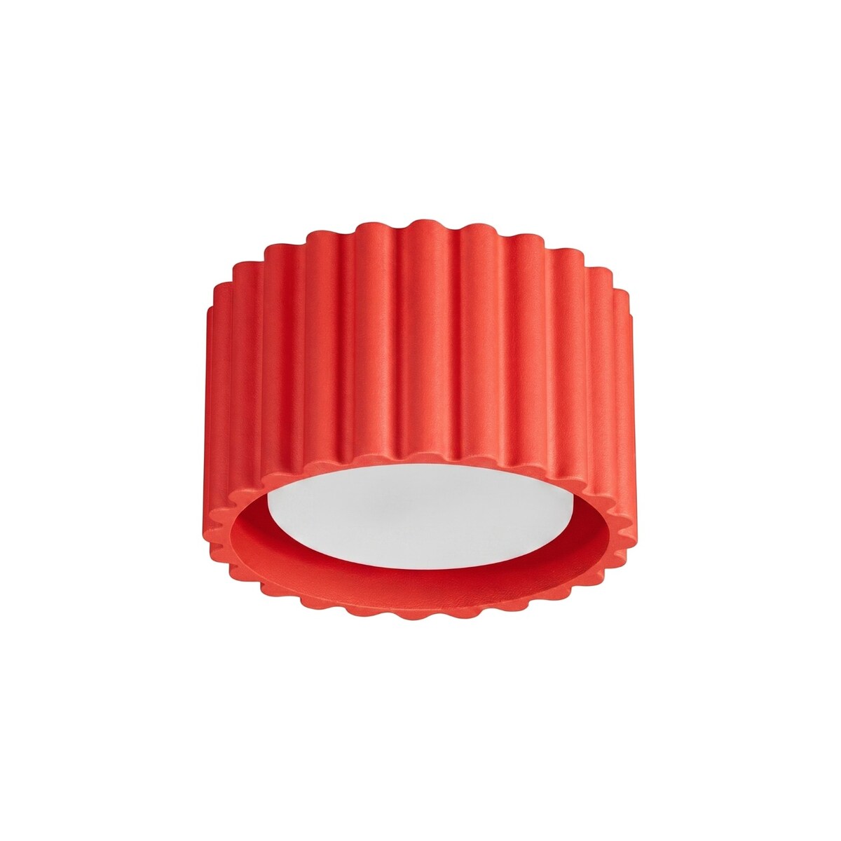 Plafon AURA 1 czerwony Gx53