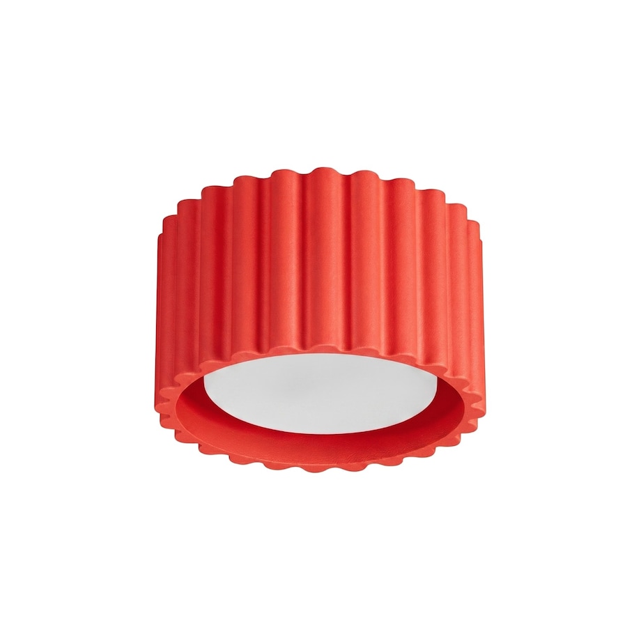 Plafon AURA 1 czerwony Gx53