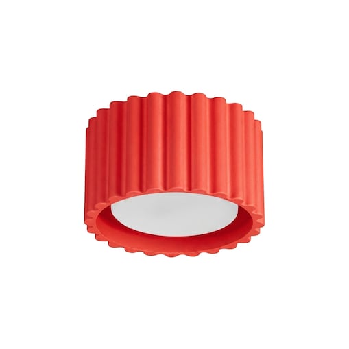 Plafon AURA 1 czerwony Gx53