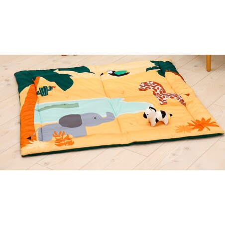 Drewniany stojak edukacyjny - farma