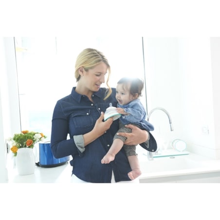 Smoczek silikonowy na butelkę Nanobebe - wolny przepływ - 2 szt.