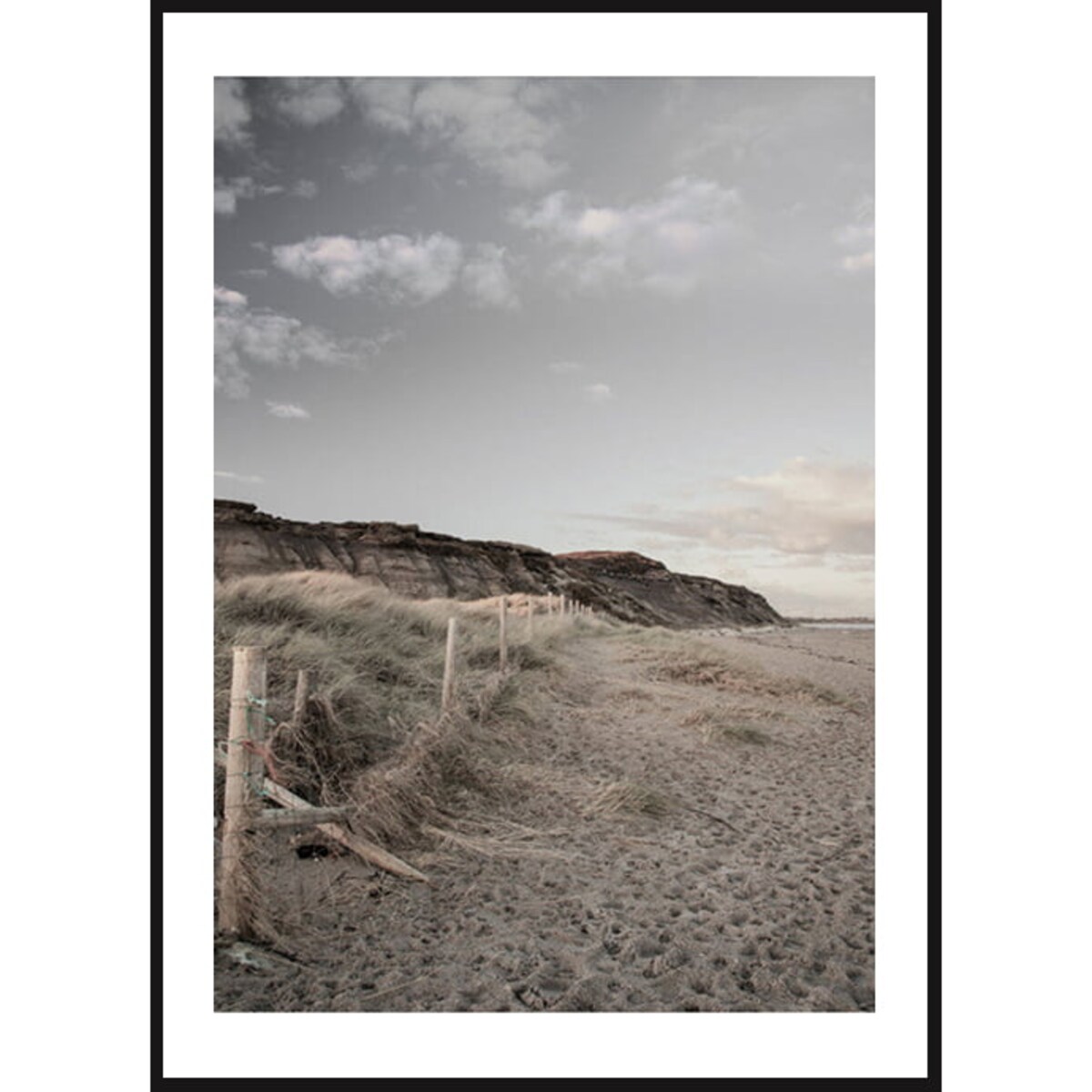 Poster Story, Plakat, Obraz - Plaża Obok Klifu, wymiary 70 x 100 cm