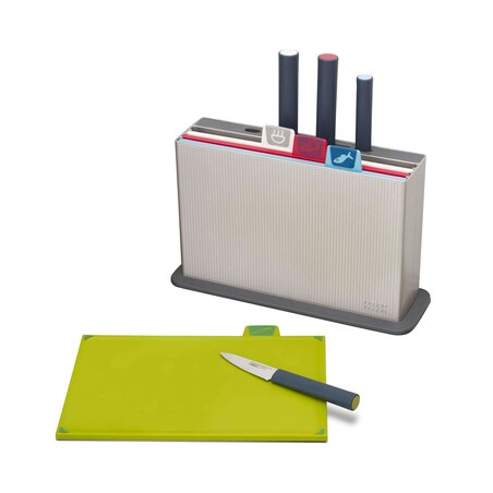 Zestaw: 4 deski + 4 noże Index, Joseph Joseph