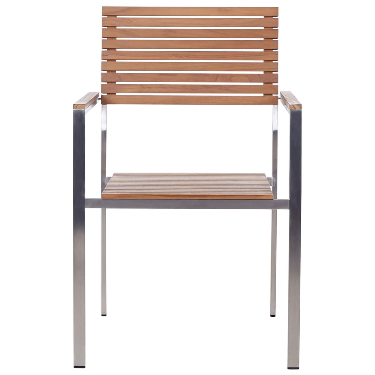 Zestaw 6 krzeseł ogrodowych z poduszkami VIAREGGIO Brązowy