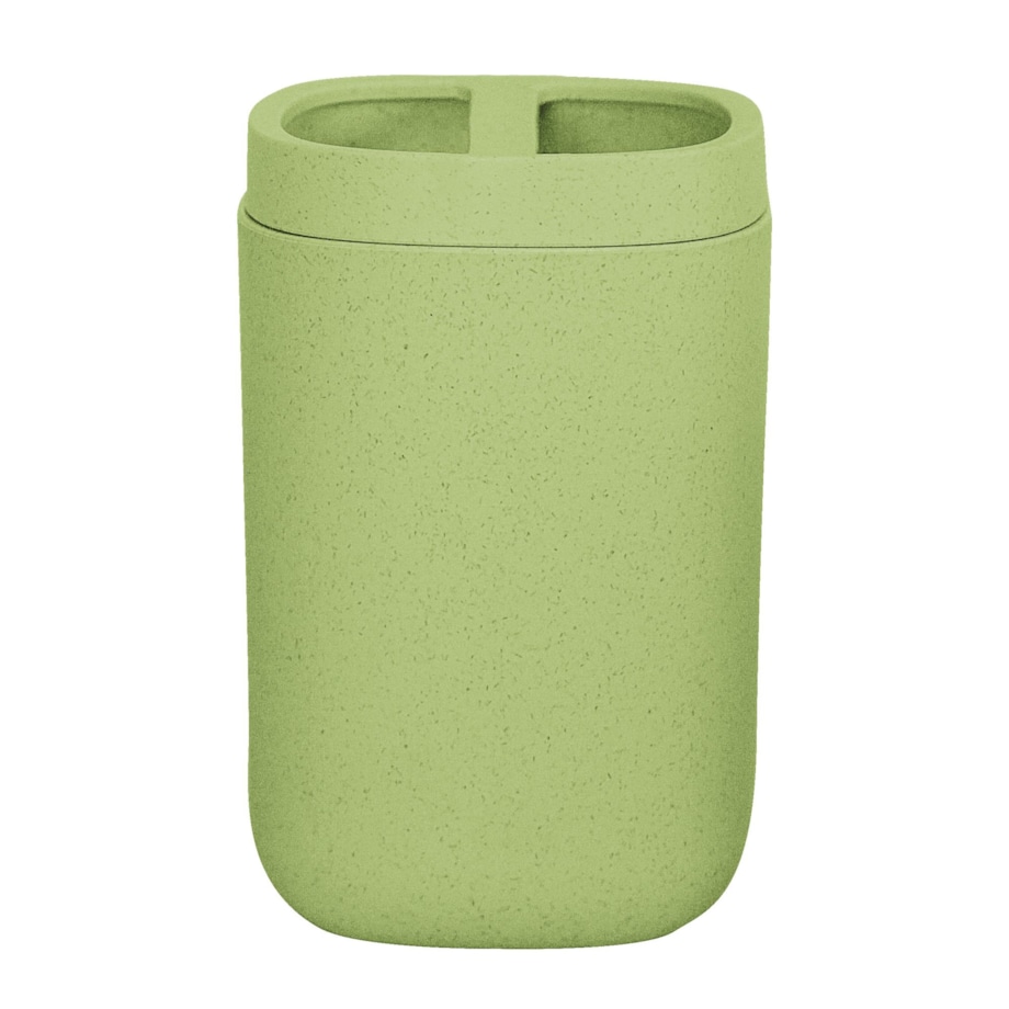 Kleine Wolke Belgrano Ekologiczny Dwukomorowy kubek na szczoteczki do zębów Palme Zielony