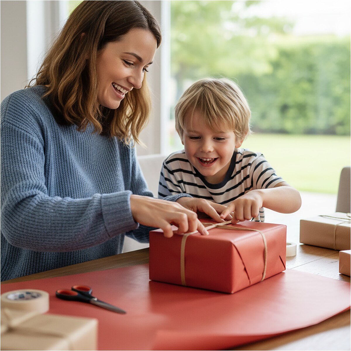 Papier do pakowania prezentów 25 METRÓW MEGAROLKA Urodzinowy Do Paczek Ozdobny