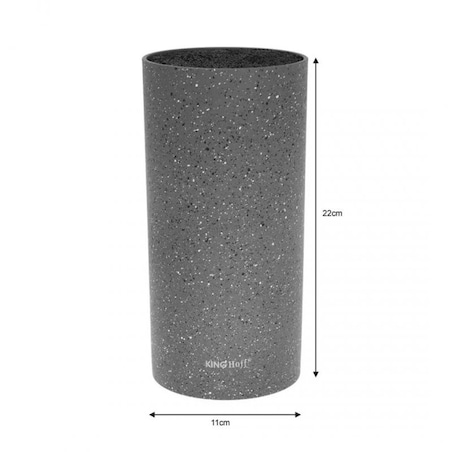 Uniwersalny stojak na noże do noży szary KINGHOFF