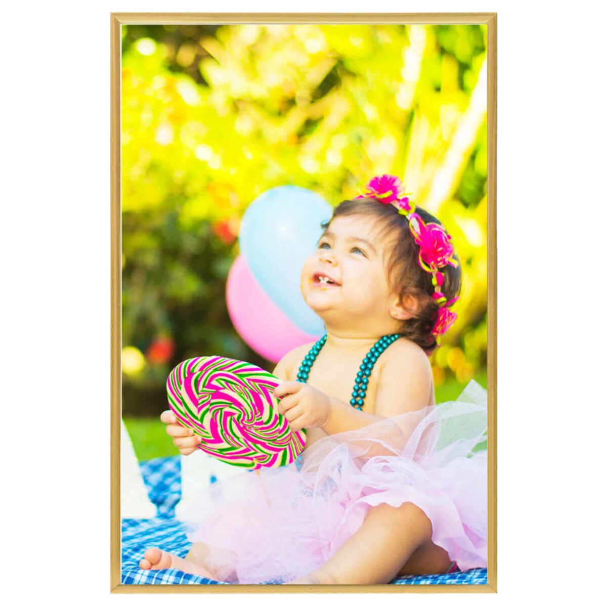 vidaXL Ramki na zdjęcia, 5 szt., ścienne lub stojące, 59,4x84 cm, MDF