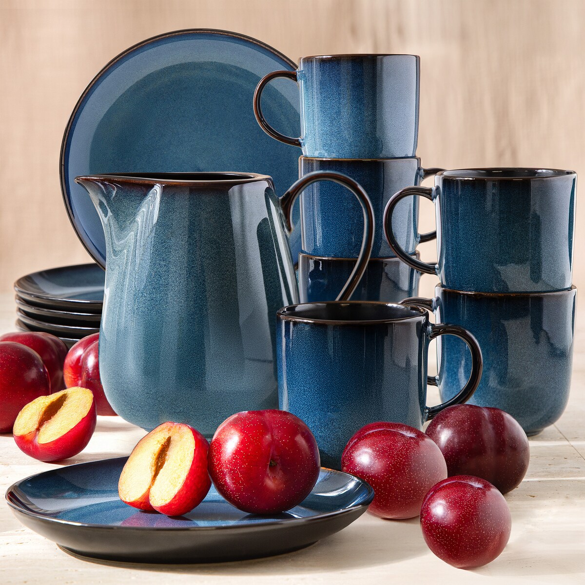 BALI Zestaw herbaciany 6 os. (13 el.)