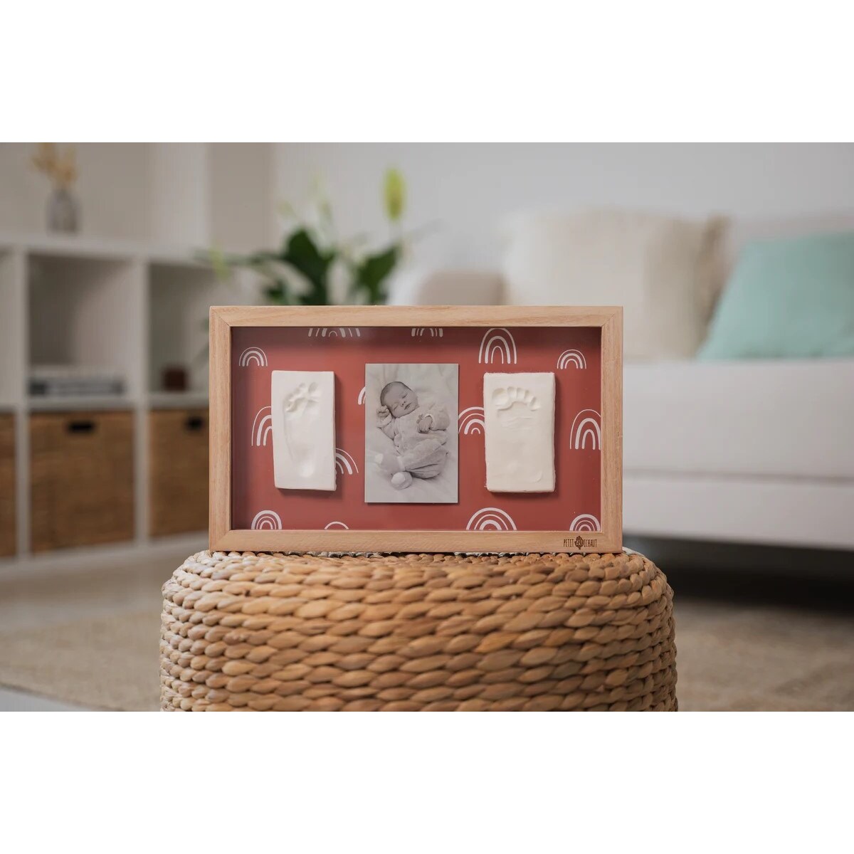 Ramka na dwa odciski i zdjęcie Petit Artichaut - Tęcza