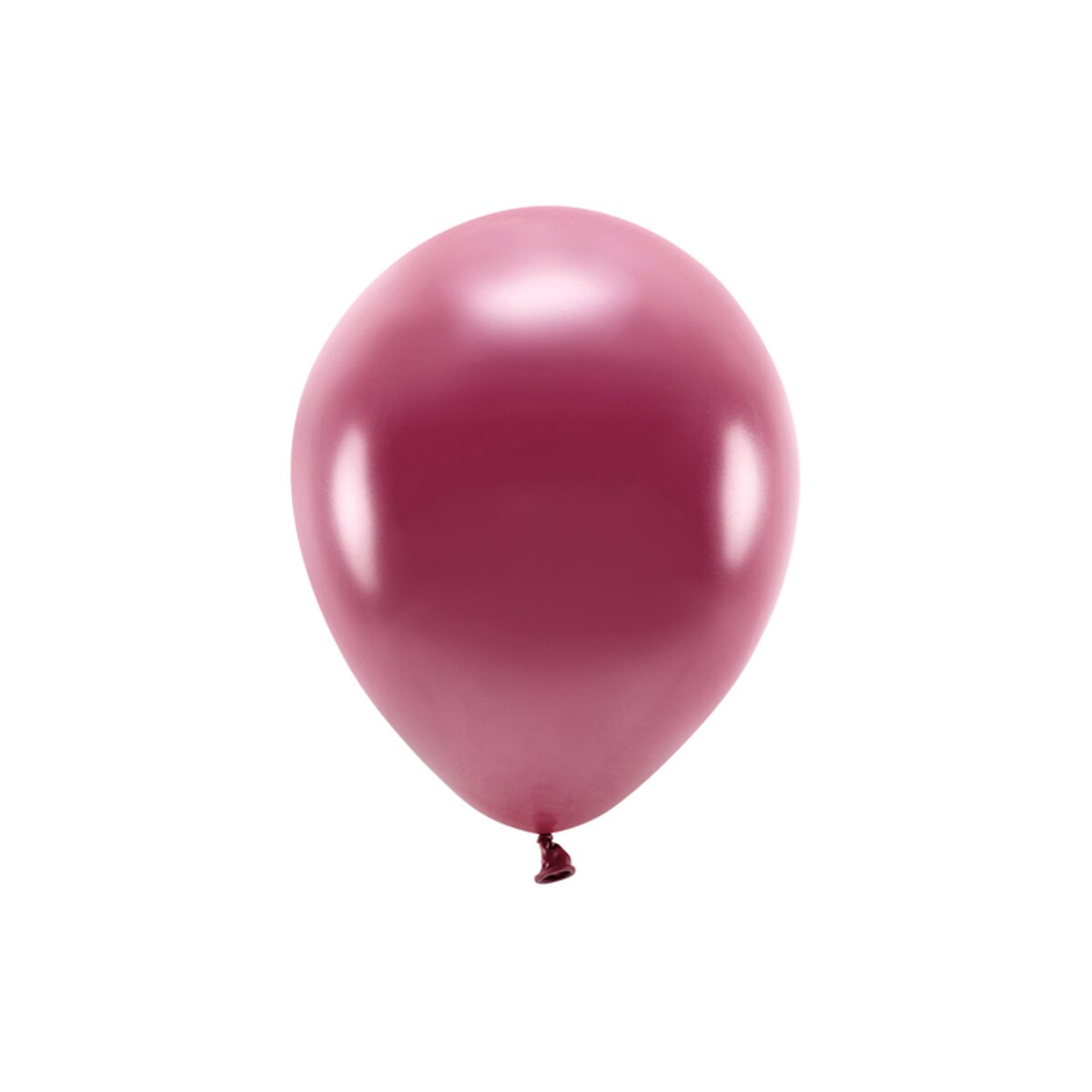 Balony Eco 26cm metalizowane, bordo (1 op. / 10 szt.)