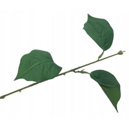 ŁODYGA SZTUCZNA do gwiazdy betlejemskiej KWIATÓW RÓŻNYCH z liśćmi ładna 44