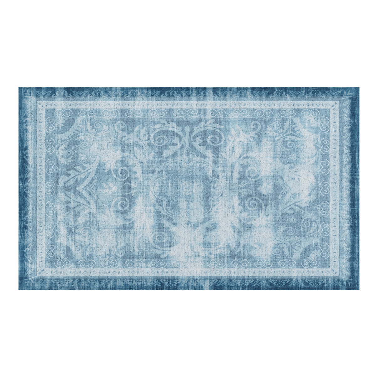 Wycieraczka Faded Blue Persian Style Indoor & Outdoor (- 70 x 40 cm)