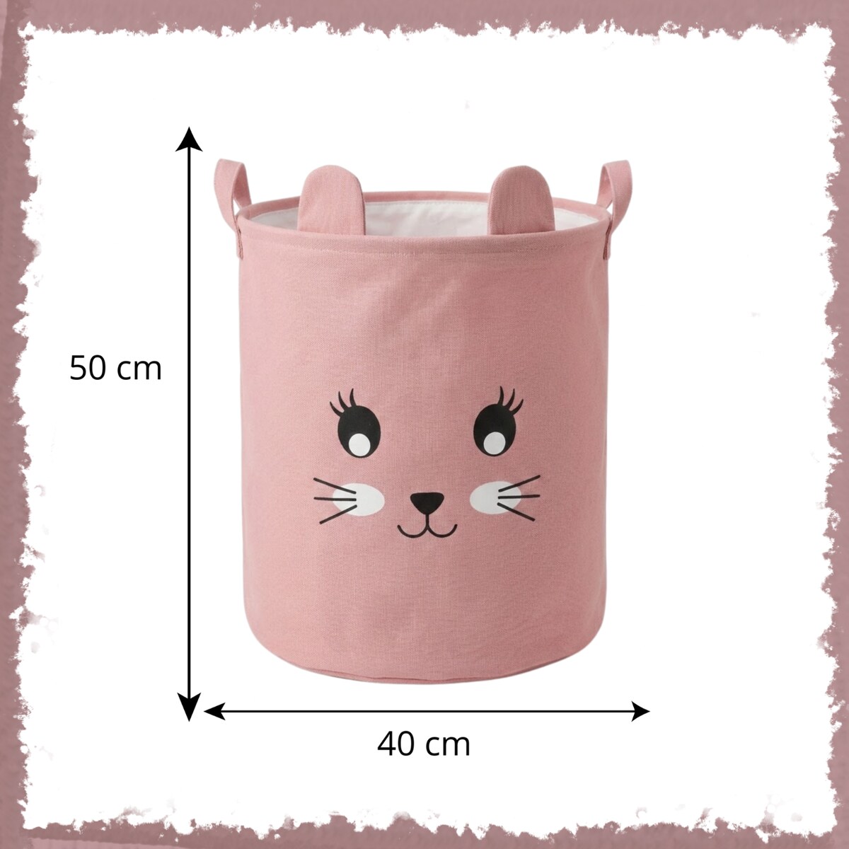 Kosz na zabawki klocki zamykany ze ściągaczem duży XXL organizer pojemnik