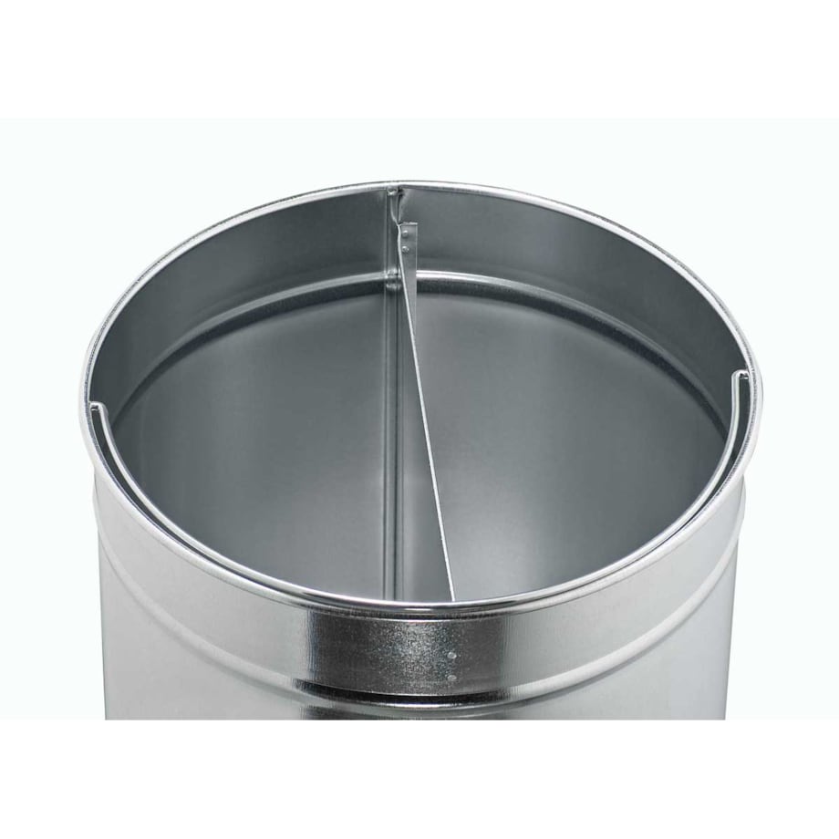 Kosz na śmieci ciepły szaryy 50l Push Two Wesco