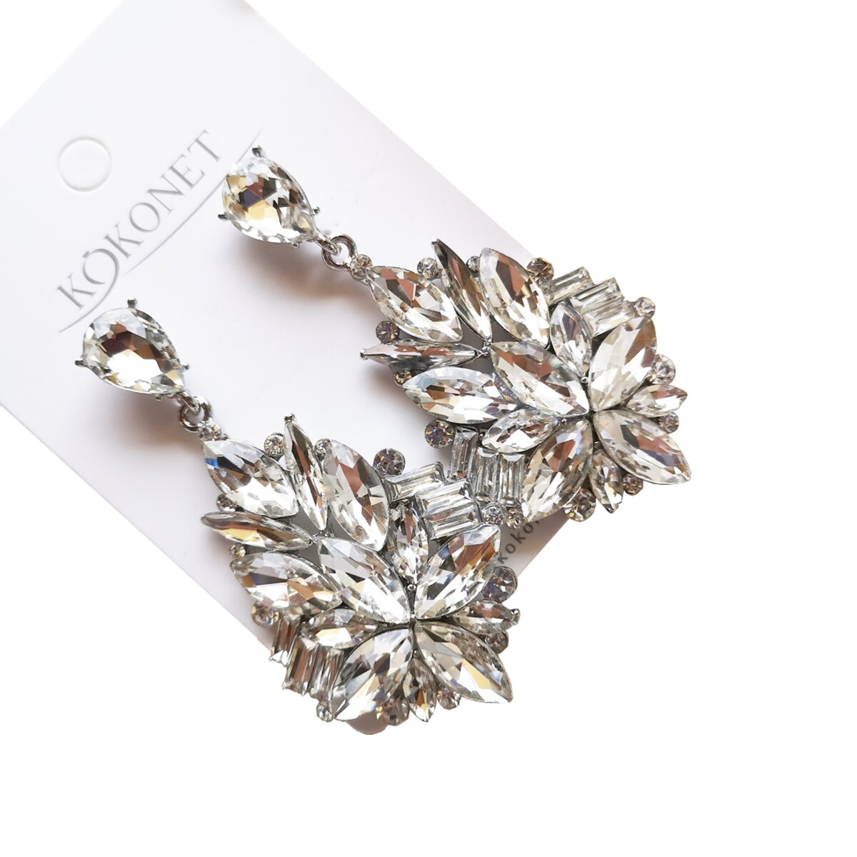 Kolczyki srebrne piękne OKAZAŁE