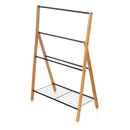 Wieszak na ręczniki ZEN BATH, 37 x 60 x 90 cm