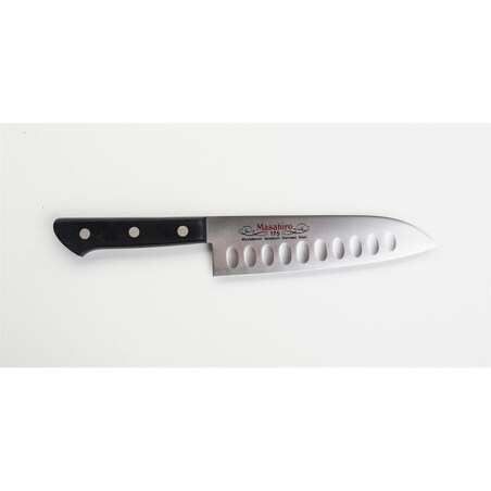 Masahiro nóż Bwh Santoku Dimple 175mm 14079