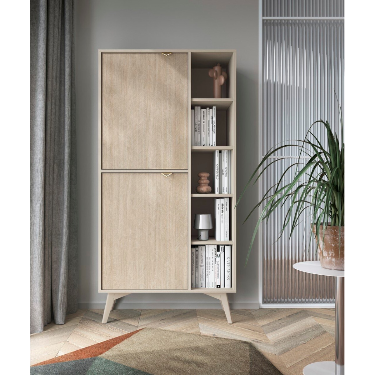 Regał Sage Wood naturalny